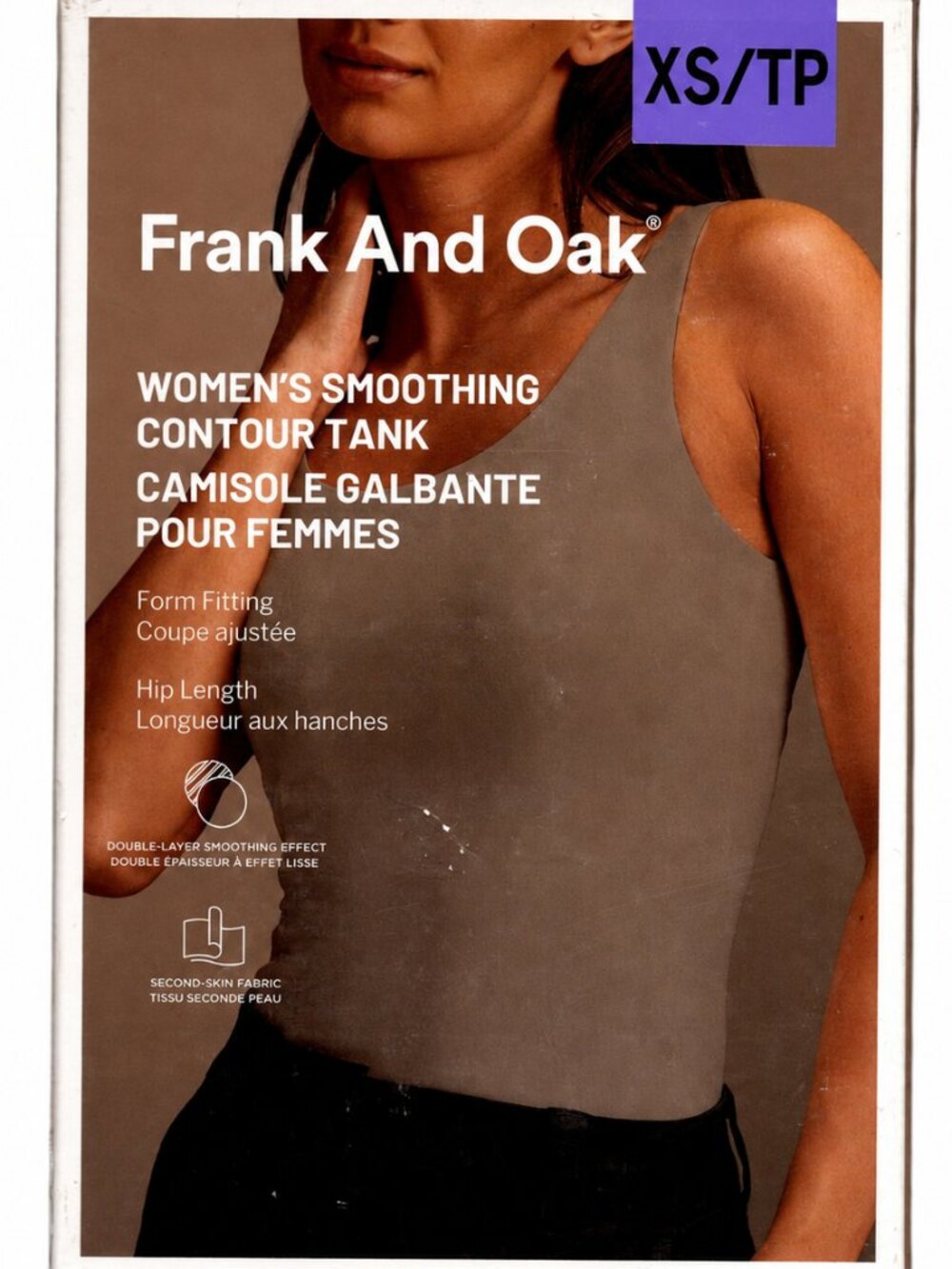 Frank And Oak Women’s Smoothing Contour Tank 2-Pack XS Multi NWT